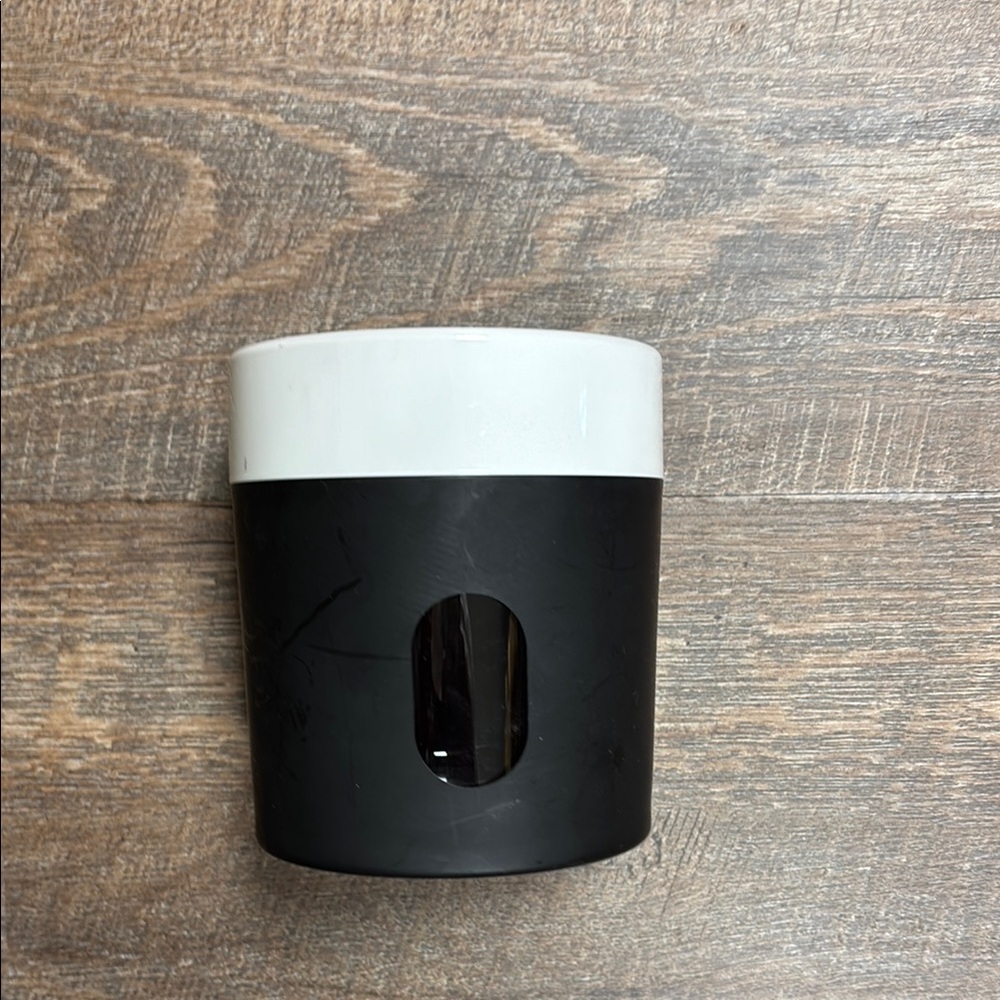 Black and White Food Storage Container